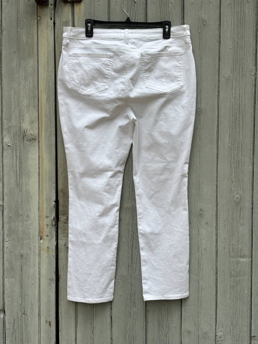 NYDJ Sheri Slim Ankle Jeans | Optic White | Size 14 | New with Tags - Picture 3 of 8